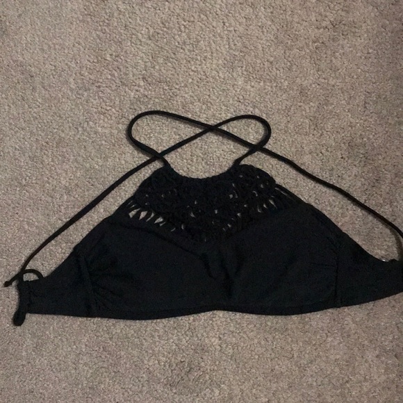 Xhilaration Other - high neck halter crochet bikini top Xhilaration Other - high neck halter crochet bikini top